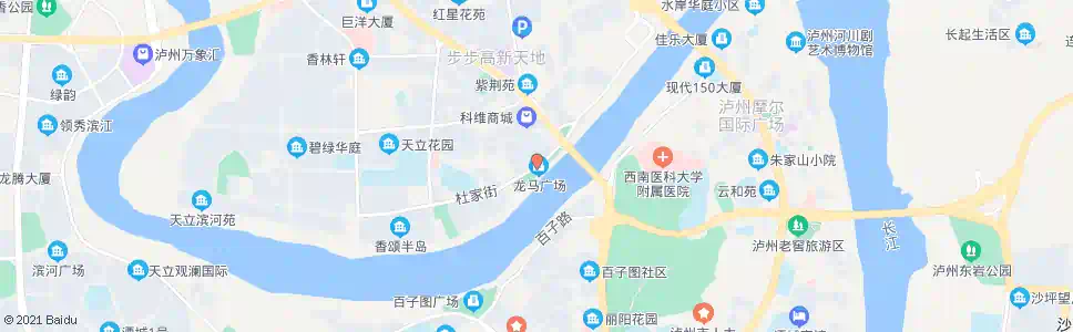 泸州上花园_公交站地图_泸州公交_妙搜公交查询2025