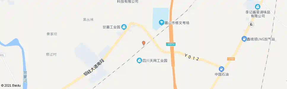 眉山鲜滩_公交站地图_眉山公交_妙搜公交查询2025
