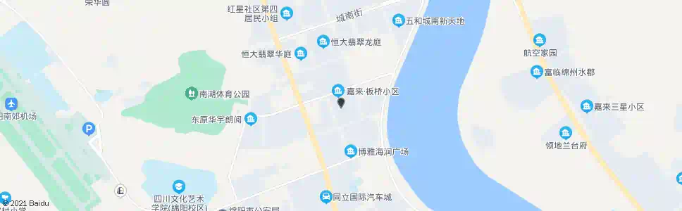 绵阳南湖街口_公交站地图_绵阳公交_妙搜公交查询2025