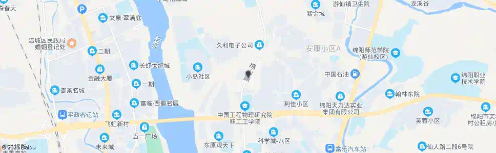 绵阳松林坡_公交站地图_绵阳公交_妙搜公交查询2025
