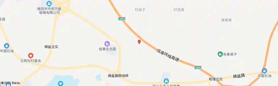 绵阳陈家堰_公交站地图_绵阳公交_妙搜公交查询2025
