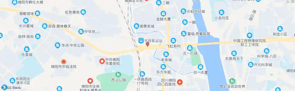 绵阳绵州美家居装饰城_公交站地图_绵阳公交_妙搜公交查询2025