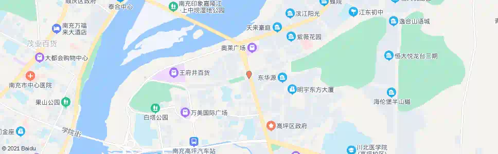 南充阳春路_公交站地图_南充公交_妙搜公交查询2025
