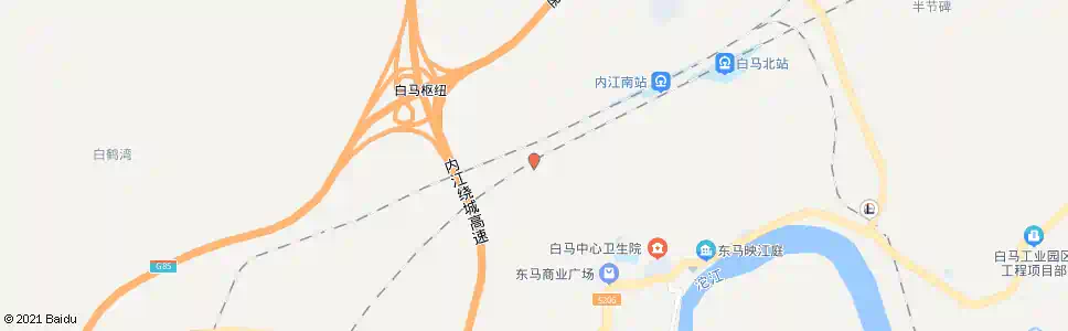 内江武功桥_公交站地图_内江公交_妙搜公交查询2025