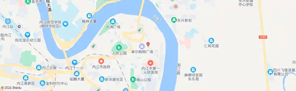 内江文英街_公交站地图_内江公交_妙搜公交查询2025