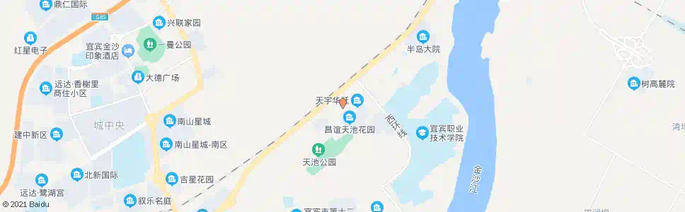 宜宾天马山庄_公交站地图_宜宾公交_妙搜公交查询2025