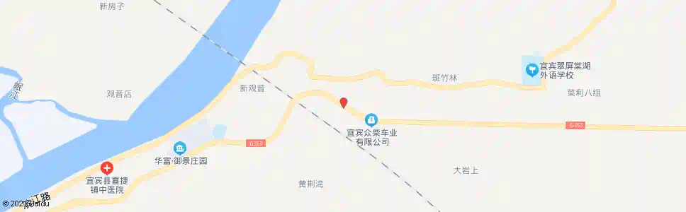 宜宾乌龟山公园_公交站地图_宜宾公交_妙搜公交查询2025