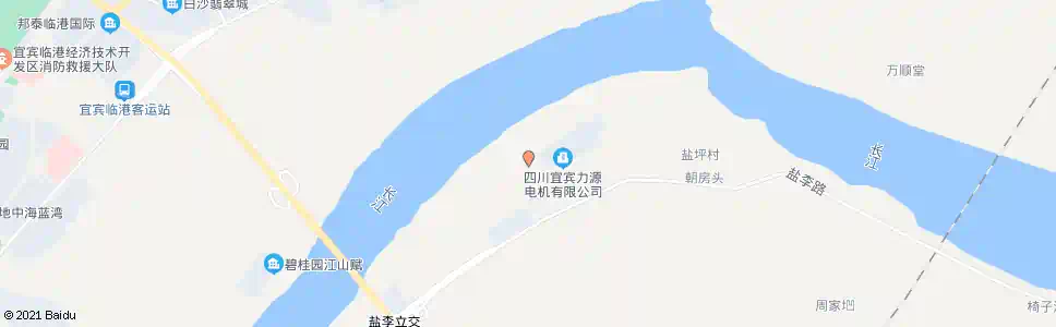 宜宾盐坪坝_公交站地图_宜宾公交_妙搜公交查询2025