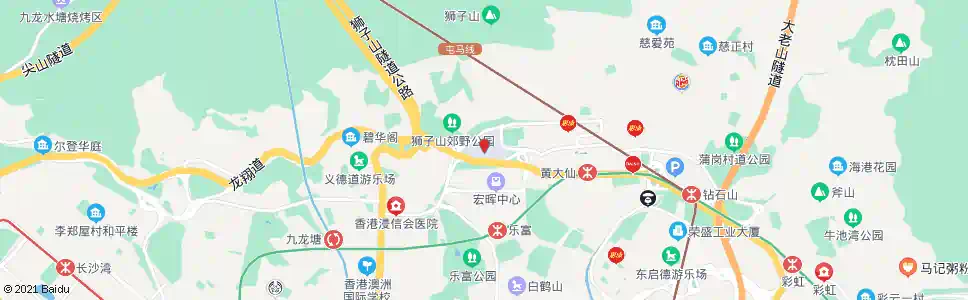 香港竹園道(天馬苑)_巴士站地圖_香港巴士_妙搜巴士搜尋2025