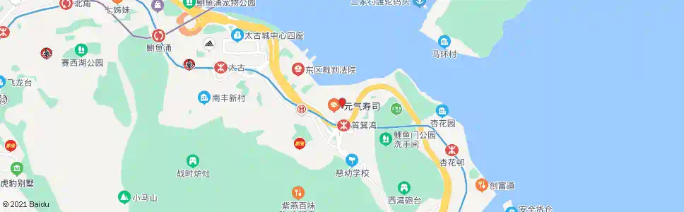 香港愛秩序灣(愛蝶灣)_巴士站地圖_香港巴士_妙搜巴士搜尋2025