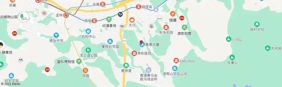 香港雅谷大廈_巴士站地圖_香港巴士_妙搜巴士搜尋2025