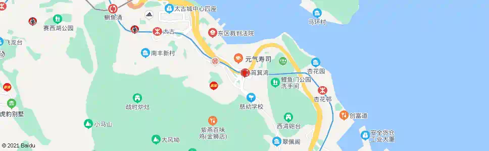 香港筲箕灣東官立中學_巴士站地圖_香港巴士_妙搜巴士搜尋2025