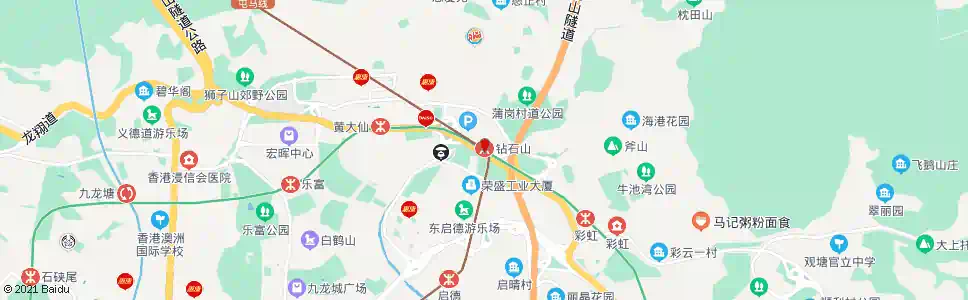 香港鑽石山mtr站_巴士站地圖_香港巴士_妙搜巴士搜尋2025