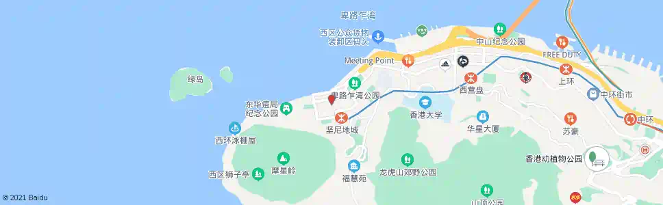 香港西環(厚和街)_巴士站地圖_香港巴士_妙搜巴士搜尋2025