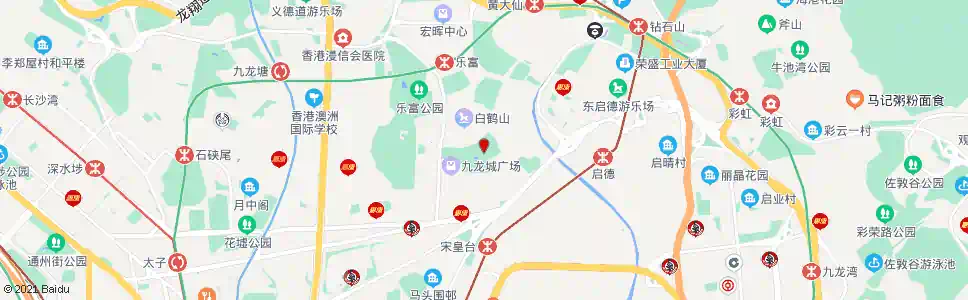 香港九龍寨城公園_巴士站地圖_香港巴士_妙搜巴士搜尋2025