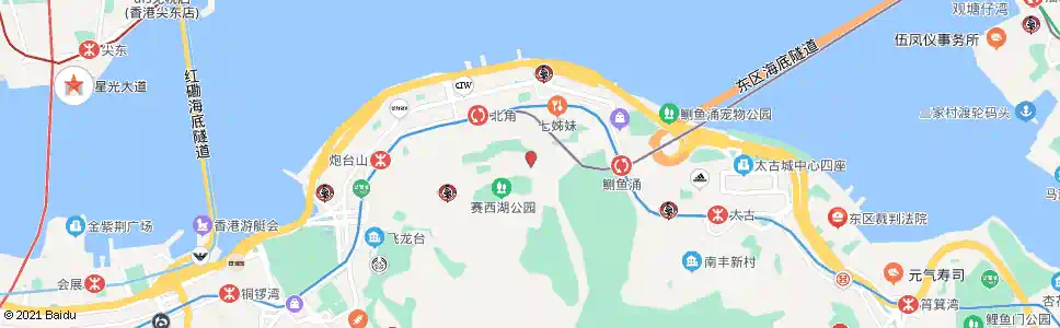香港天後廟道寶馬山花園_巴士站地圖_香港巴士_妙搜巴士搜尋2025