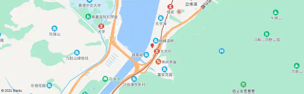 香港錦泰苑_巴士站地圖_香港巴士_妙搜巴士搜尋2025