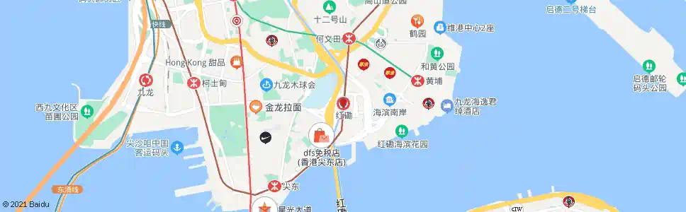 香港天後MTR_巴士站地圖_香港巴士_妙搜巴士搜尋2025