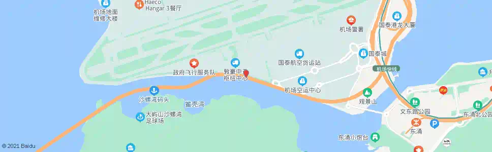 香港DHL中亞區樞紐中心_巴士站地圖_香港巴士_妙搜巴士搜尋2025