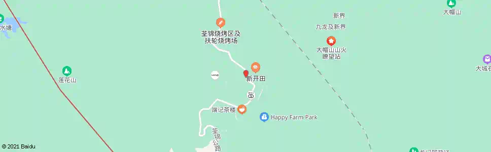香港新開田村_巴士站地圖_香港巴士_妙搜巴士搜尋2025