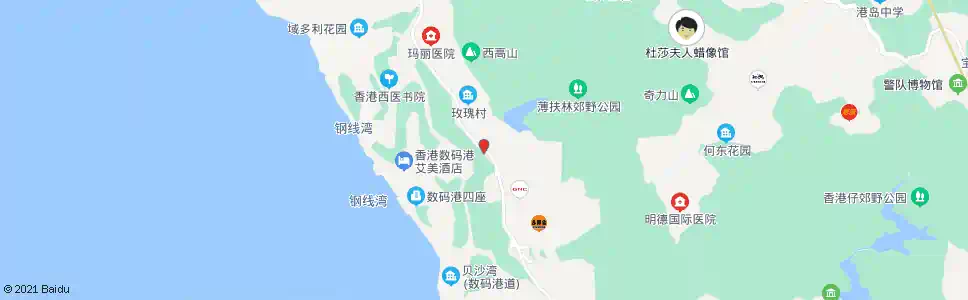 香港薄扶林水塘道_巴士站地圖_香港巴士_妙搜巴士搜尋2025