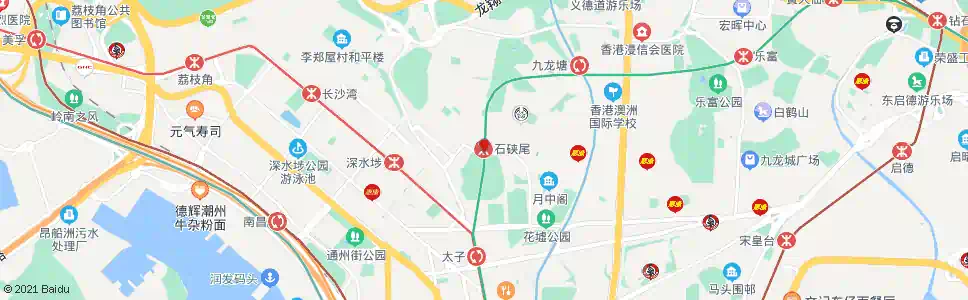 香港石硤尾_巴士站地圖_香港巴士_妙搜巴士搜尋2025