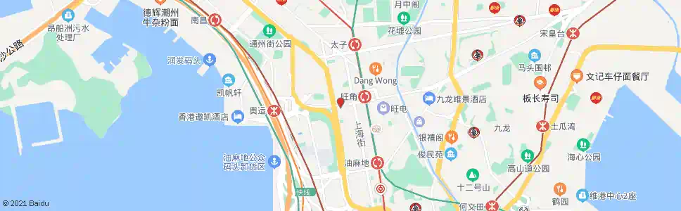 香港港鐵九龍(圓方)_巴士站地圖_香港巴士_妙搜巴士搜尋2025