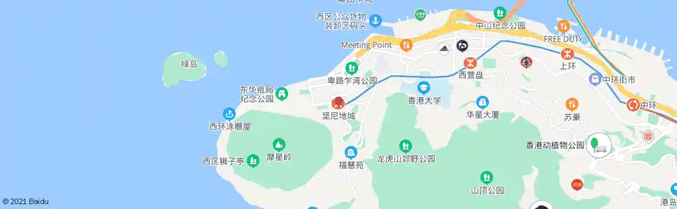 香港堅尼地城(厚和街)_巴士站地圖_香港巴士_妙搜巴士搜尋2025