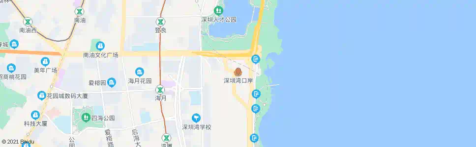 香港深圳灣口岸_巴士站地圖_香港巴士_妙搜巴士搜尋2025