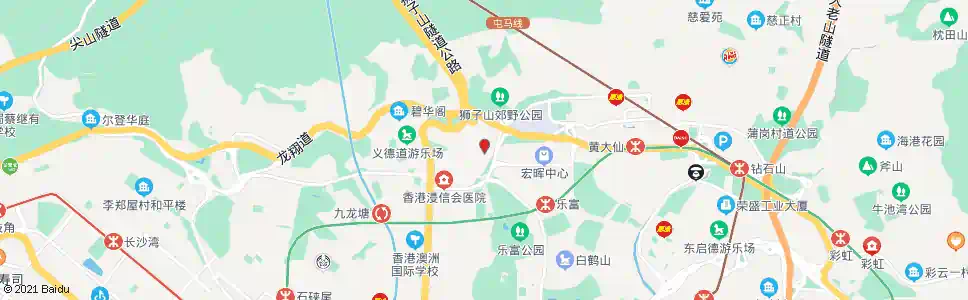 香港範信達道_巴士站地圖_香港巴士_妙搜巴士搜尋2025