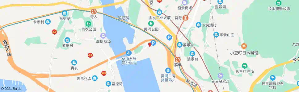 香港葵湧葵泰路_巴士站地圖_香港巴士_妙搜巴士搜尋2025