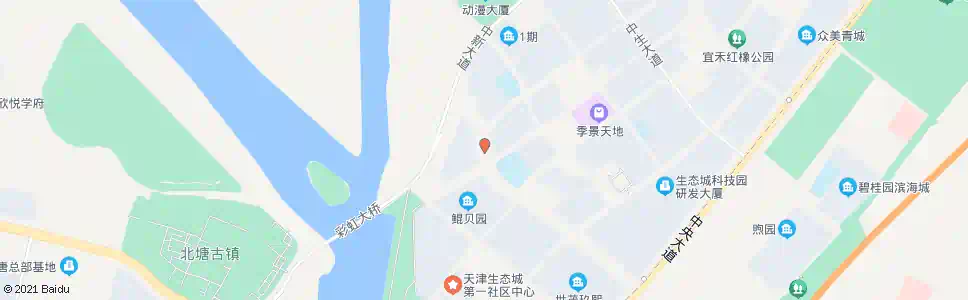 天津中津大道_公交站地图_天津公交_妙搜公交查询2025