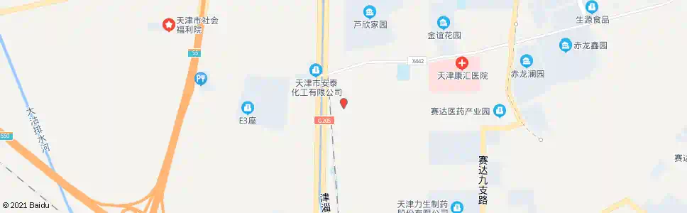 天津大芦北口_公交站地图_天津公交_妙搜公交查询2025