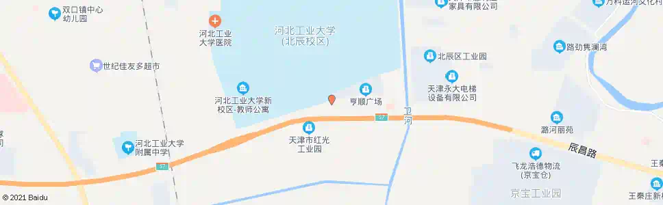 天津河北工业大学分院_公交站地图_天津公交_妙搜公交查询2025
