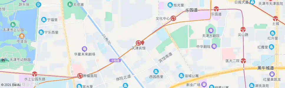 天津通州北苑路口南_公交站地图_天津公交_妙搜公交查询2025