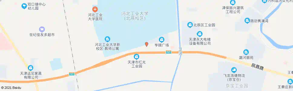 天津河北工业大学分院教学楼_公交站地图_天津公交_妙搜公交查询2025