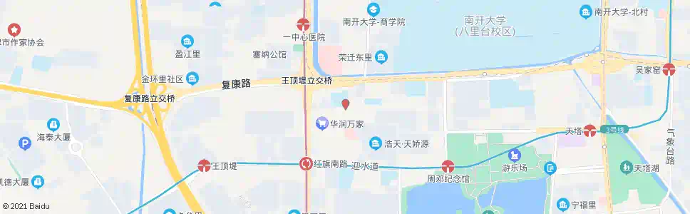 天津嘉泰花园_公交站地图_天津公交_妙搜公交查询2025