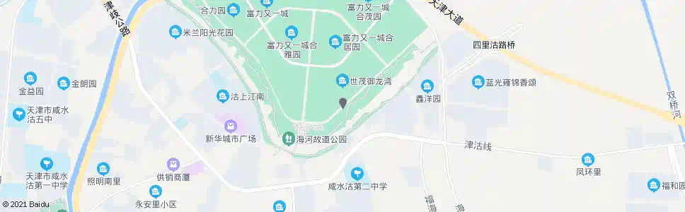 天津坤元路_公交站地图_天津公交_妙搜公交查询2025
