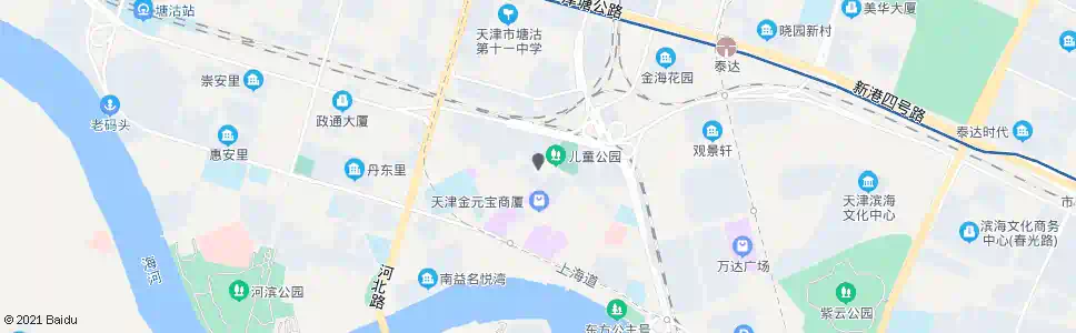 天津青少年宫_公交站地图_天津公交_妙搜公交查询2025