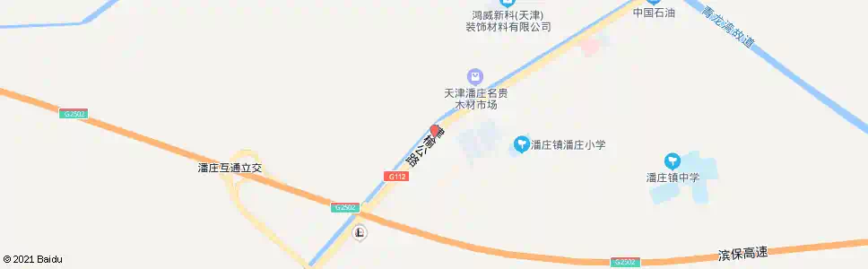 天津潘庄规划馆_公交站地图_天津公交_妙搜公交查询2025
