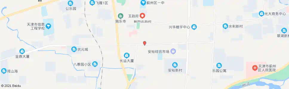 天津渔阳南路_公交站地图_天津公交_妙搜公交查询2025