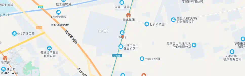 天津磨床厂_公交站地图_天津公交_妙搜公交查询2025