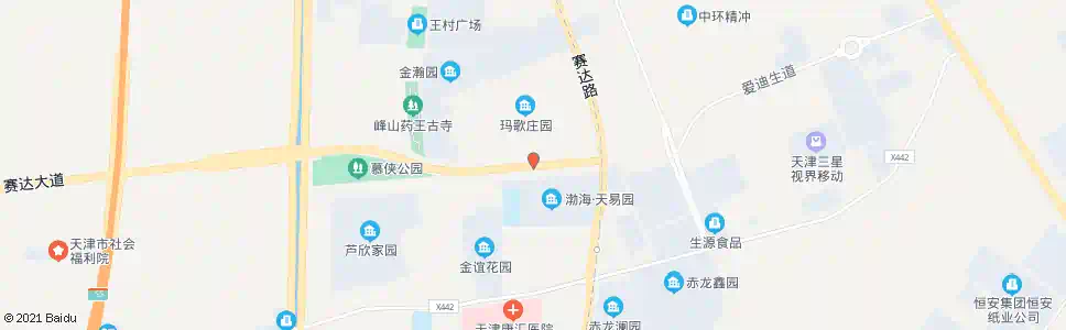 天津渤海天易园_公交站地图_天津公交_妙搜公交查询2025
