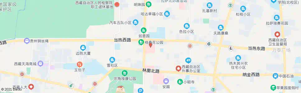 拉萨藏医院站_公交站地图_拉萨公交_妙搜公交查询2025