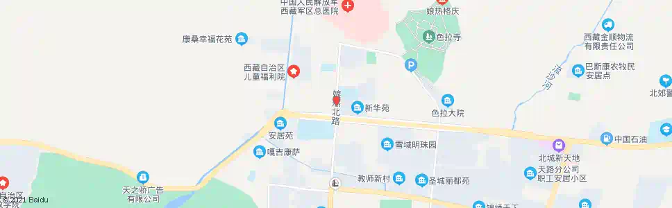拉萨拉萨师专站_公交站地图_拉萨公交_妙搜公交查询2025