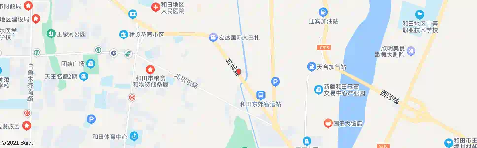 和田水电局_公交站地图_和田公交_妙搜公交查询2025