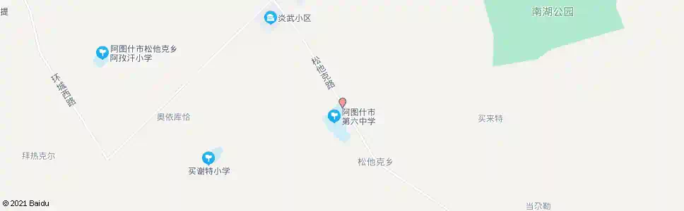 克孜勒苏六中_公交站地图_克孜勒苏公交_妙搜公交查询2025