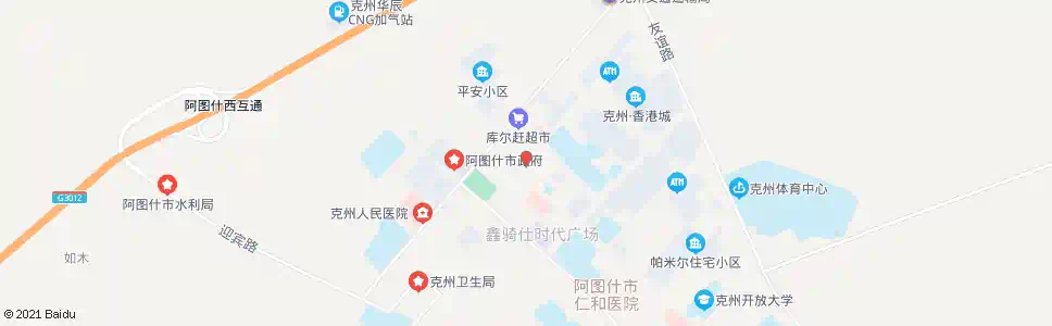 克孜勒苏市工商局_公交站地图_克孜勒苏公交_妙搜公交查询2025