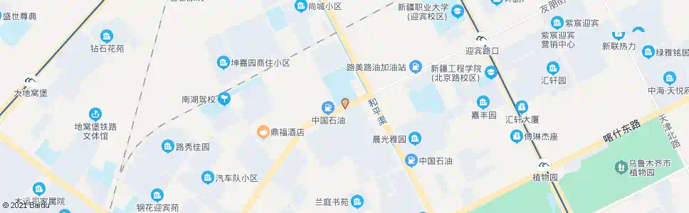 乌鲁木齐轻机厂_公交站地图_乌鲁木齐公交_妙搜公交查询2025