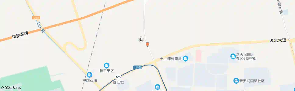 乌鲁木齐北京路木材市场_公交站地图_乌鲁木齐公交_妙搜公交查询2025